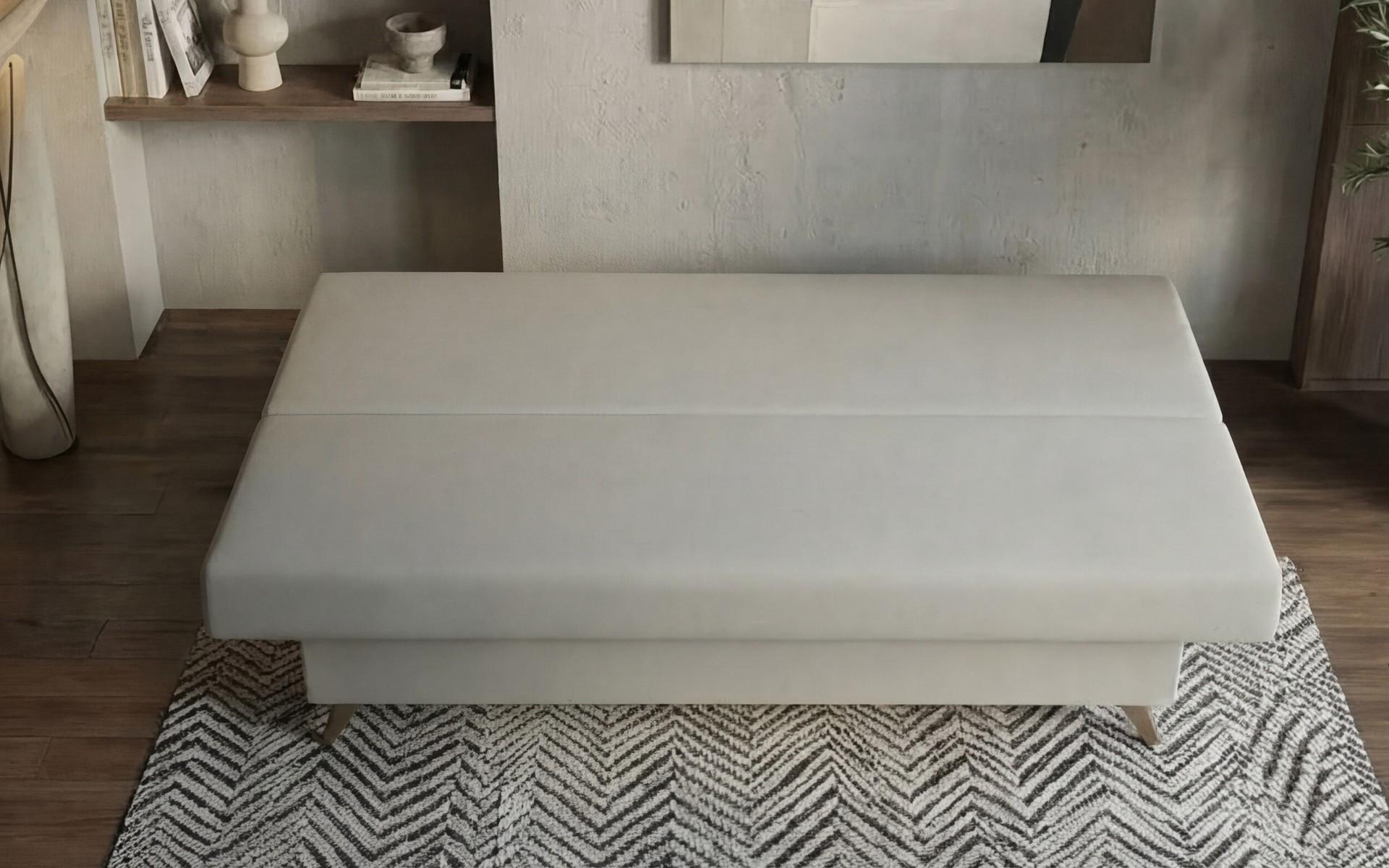 Canapea extensibila Marty, bej deschis + maro  5